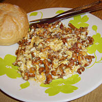 Kurki smażone z jajkami dla początkujących wg Różyczki