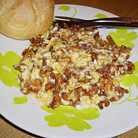 Kurki smażone z jajkami dla początkujących wg Różyczki