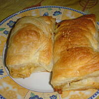 Paszteciki - ciasto francuskie
