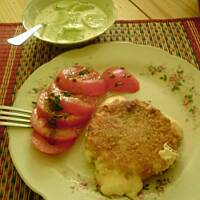 Serowe sznycle z papryką