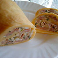 Rolada serowa na przyjęcia i na codzienne zapiekanki