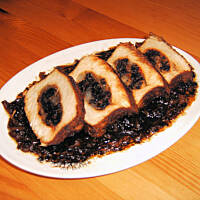 Schab ze śliwkami wg M&Ł