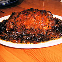 Schab ze śliwkami wg M&Ł