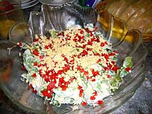 Fot. izabela_27, sałata obiadowa z papryką i jajkiem