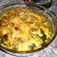 Filety z kurczaka ze szpinakiem zapiekane