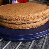 Tort kawowo - kokosowy