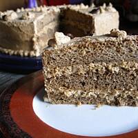 Tort kawowo - kokosowy