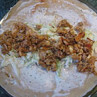 Tortilla  gyros palce lizać Marty