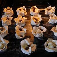 Paczuszki z gruszkami