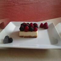 Niebiański sernik waniliowy