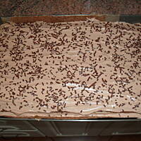 Czekoladowe ciacho z gruszkami