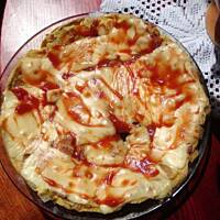 Omlet-pizza chlebowa