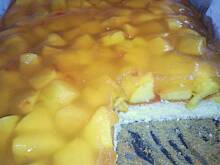 Fot. natalka1, Biszkopt z brzoskwiniami i kisielem