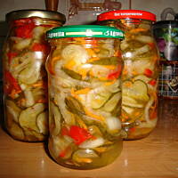 Sałatka szwedzka wg.przepisu babci Cecylii