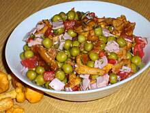 Fot. niebieska-różyczka, Sałatka z Mazur z kurkami wg Różyczki