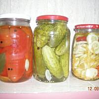 Pomidory i ogórki na zimę od Lotosa1