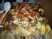 Fot. balbinka1001, karczek zapiekany z ziemniakami