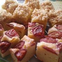 ciasto ze śliwkami i polewą