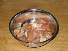 Fot. elly, łagodna sałatka z kurczakiem i ananasem