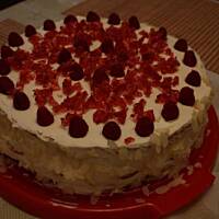 tort jogurtowy z owocami