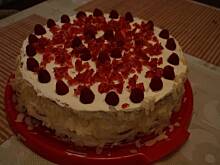 Fot. afioleq, tort jogurtowy z owocami