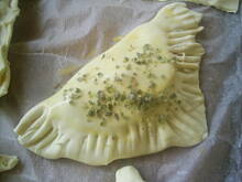 Fot. kasiul_a, Trójkątne paszteciki z szynką pomidorem i majonezem kasiuli