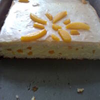 Biszkopt z masą karpatkową