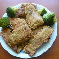 Filety rybne w ziołowym cieście