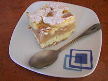 Fot. pulsilla, Szarlotka z pianką i cynamonem