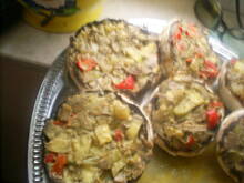 Fot. kasiul_a, Smażone pieczarki z mięsno warzywnym nadzieniem kasiuli