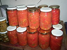 Fot. gitan, leczo do słoików  na zimę