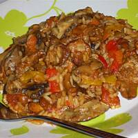 Risotto z grzybami wegetariańskie