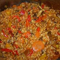 Risotto z grzybami wegetariańskie