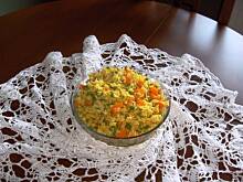 Fot. emma, Ryż curry z zielonym groszkiem i marchewką