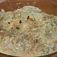 Polędwiczka zapiekana na papryce pod kremową kołderką kasiuli