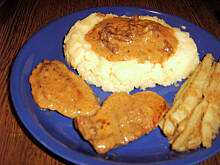 Fot. mariola2000, Bitki w sosie kurkowym wg M&Ł