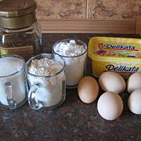 Babka z kawową łatką