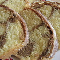 Babka z kawową łatką