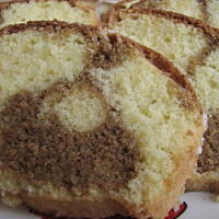 Babka z kawową łatką