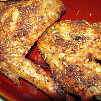 chrupiące skrzydełka z piekarnika