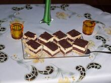 Fot. gabinka, pyszny serniczek z czekoladowym budyniem