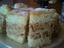 Fot. kado, biszkopt z masą krówkowo- słonecznikową