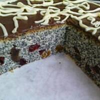 Ciasto makowe na białkach