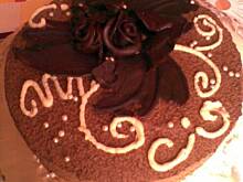 Fot. Mucha, Tort kawowy niepieczony