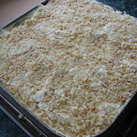 Pawi Puch ciasto z masą z bułek