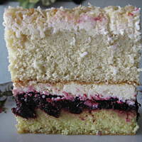 Pawi Puch ciasto z masą z bułek