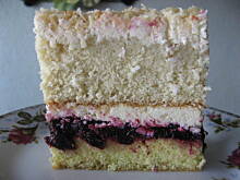 Fot. martikoziolek, Pawi Puch ciasto z masą z bułek