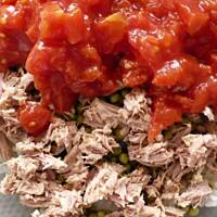 bardzo lekka zapiekanka z tuńczykiem