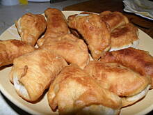 Fot. anulkas, Pierogi drożdżowe z grzybami