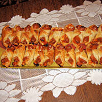 Ciasteczka z parowkami wg M&Ł